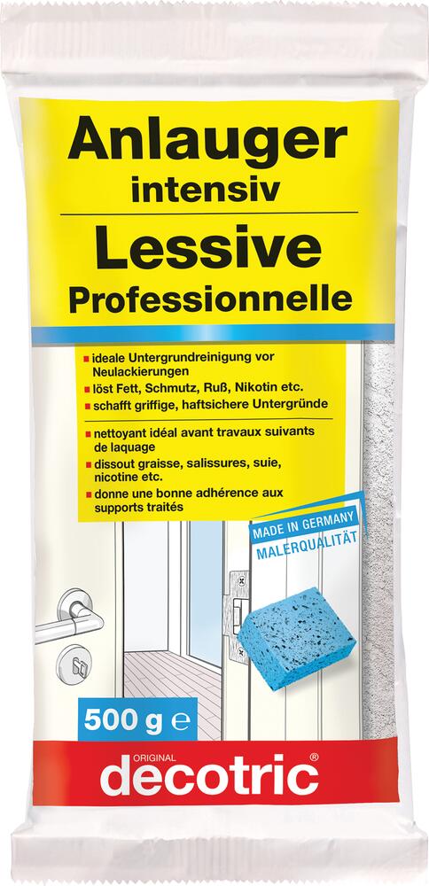 Lessive professionnelle bleue 